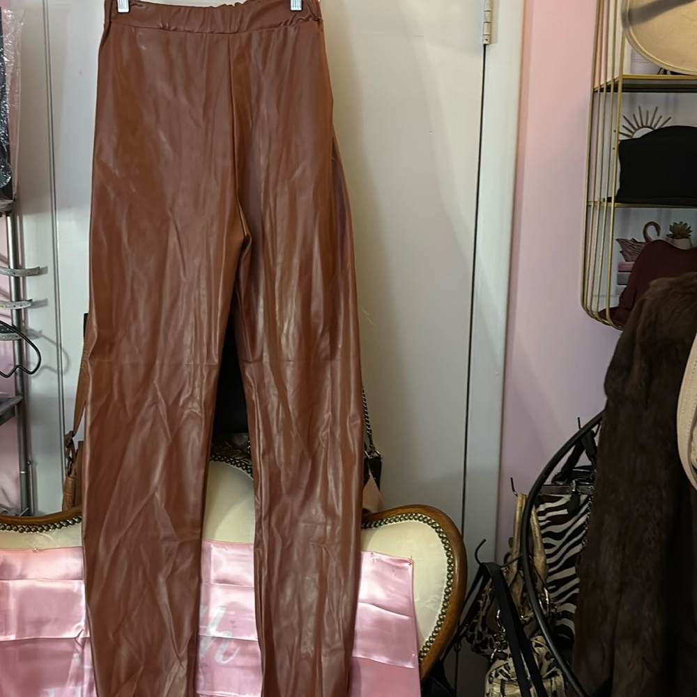 Pleather Pants
